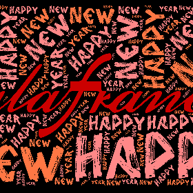 Word2art Wallpapers-Happy New Year!年末大促
